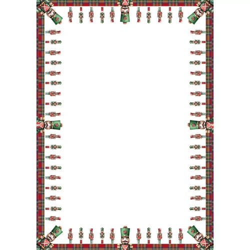 PBN279 Dziadki do orzechów Obrus świąteczny Markizeta