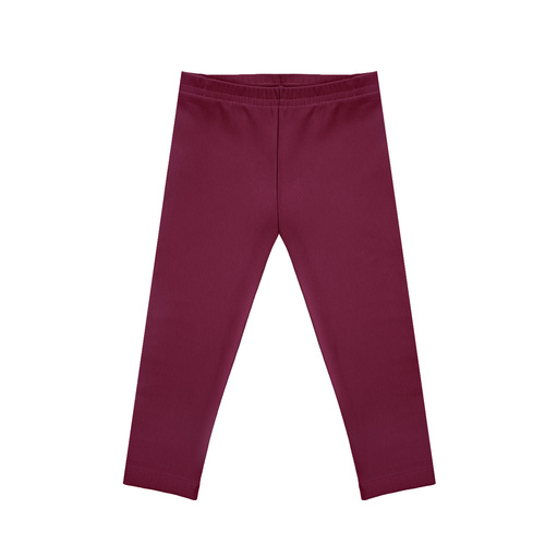 169520 Legginsy dresowe Nicol - burgundowy
