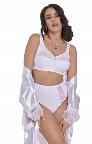 585 Irena Biustonosz Miękki bez fiszbin Viki - biały