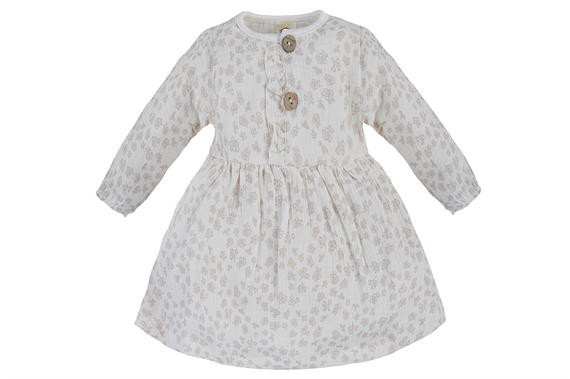 40246 "Muslin Rose Flower" Sukienka muślinowa Makoma