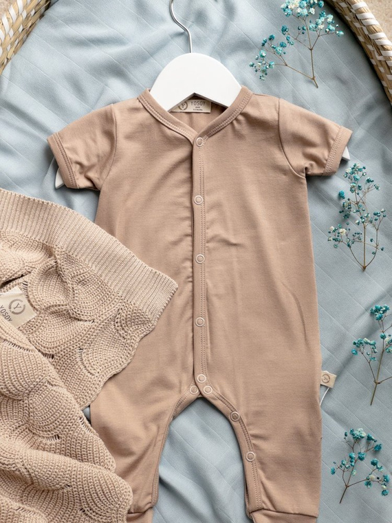 WAVES Kocyk eco cotton Yosoy Beige