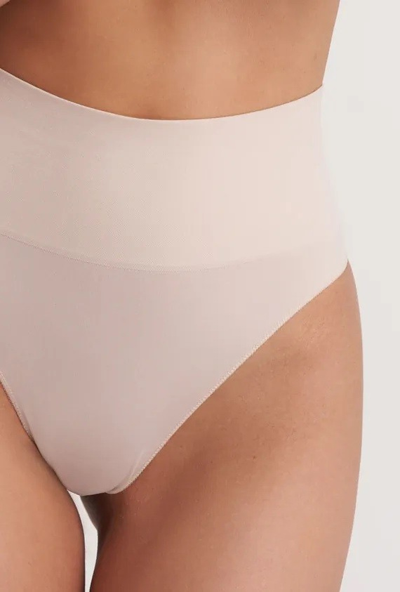 Stringi korygujące Sensual Skin Correct 41046 – bezszwowe, modelujące - light nude