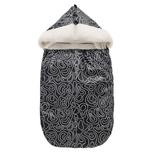 Winter Śpiworek do fotelika Pinokio - czarny