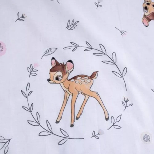 Bambi sarenka Pościel bawełniana do łóżeczka Jerry Fabrics beżowy