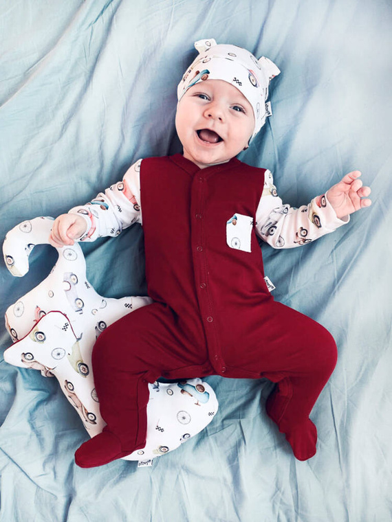 191054 Race Czapeczka niemowlęca z uszkami Nicol