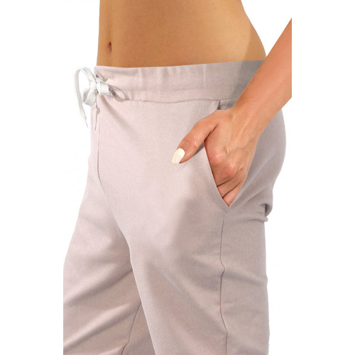 Mono Spodnie dresowe damskie Sesto Senzo różowy