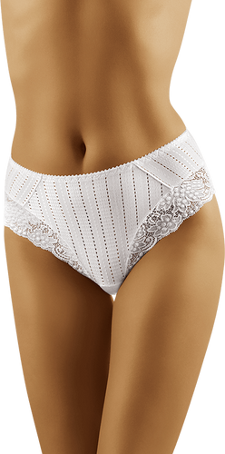 Eco-DI Figi damskie Wol-Bar - biały