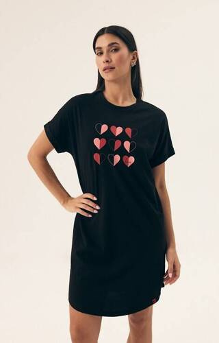 42652 Necesito Koszula nocna Henderson - czarna