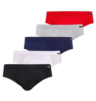 802-5 Pięciopak Slipów Męskich Toni Teyli  -mix