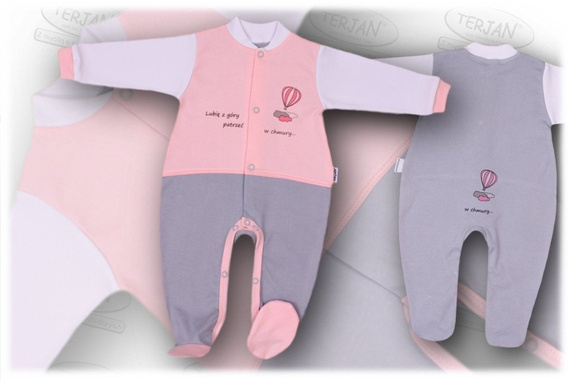 Pajac "BALONIK" niebieski Terjan