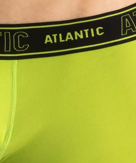 MH-1191 Bokserki męskie Atlantic limonka ciemny