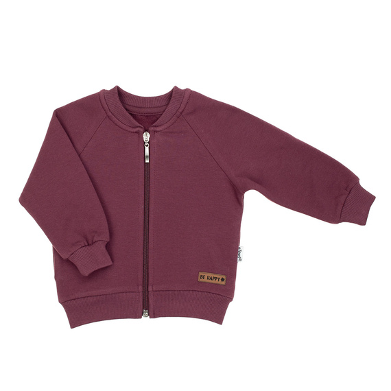 217272 Alisa Bluza dresowa Nicol – bawełna, burgund