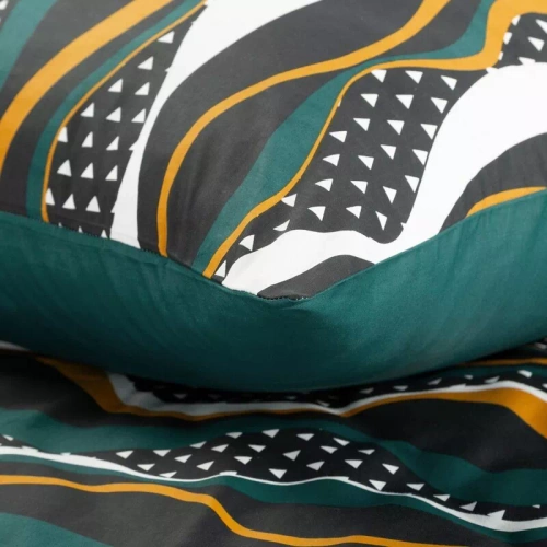 Nika 50 pościel satynowa fale Eurofirany morski