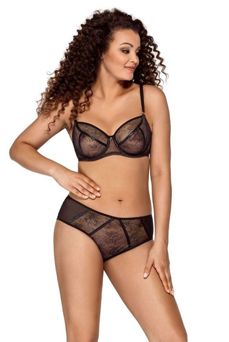 1996 Biustonosz miękki soft Ava czarny