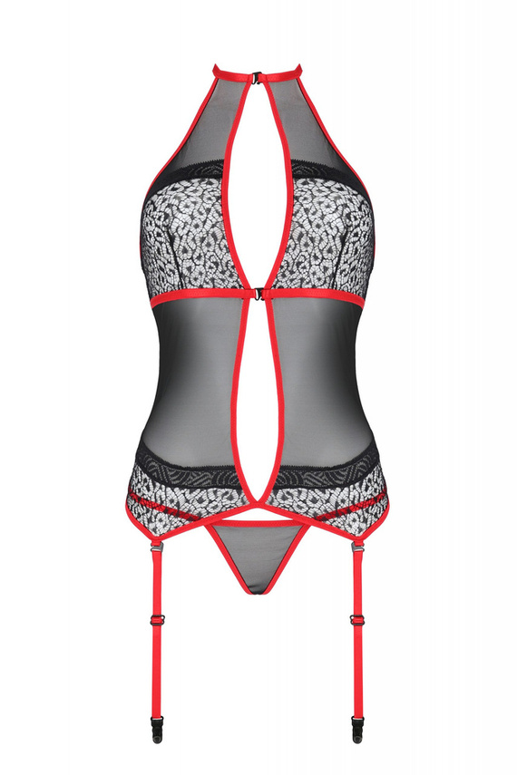 Satara Corset gorset damski Passion czerwony