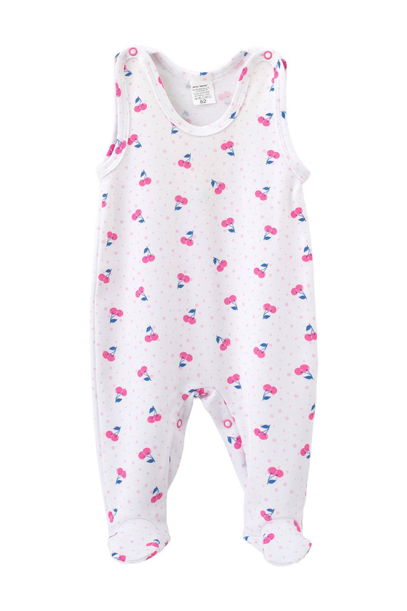 Śpiochy niemowlęce Martex wisienki bawełniane | Wygodne ubranko dla niemowląt