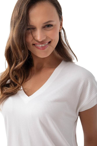 337 Piżama damska Luna -biały zielony