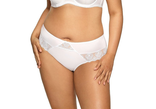 1921 Półusztywniany Biustonosz Ava biały