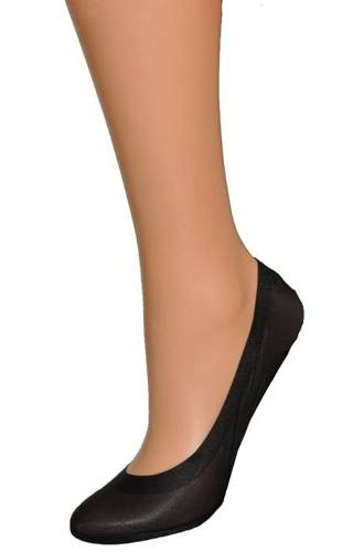 0708 Baleriny stopki Damskie Rebeka czarny