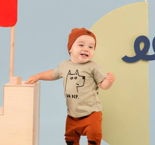 Olivier T-shirt chłopięcy z krótkim rękawem Pinokio - zielony