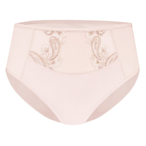 Figi damskie VF-474/469 - wysoki stan, koronka, komfort Vena nude