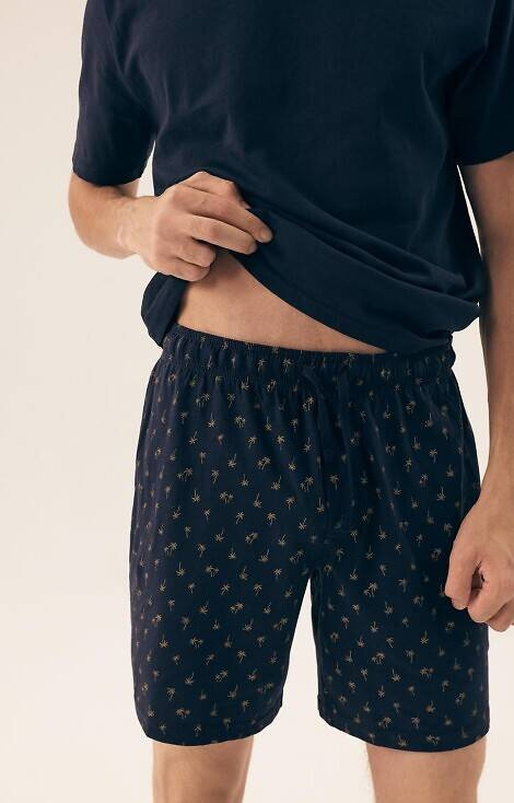 42601 Shore Piżama Męska Core Henderson - navy
