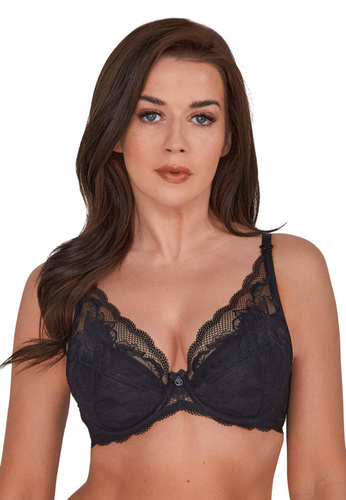BS-1200 Vika  Biustonosz Push- up Gaia -czarny