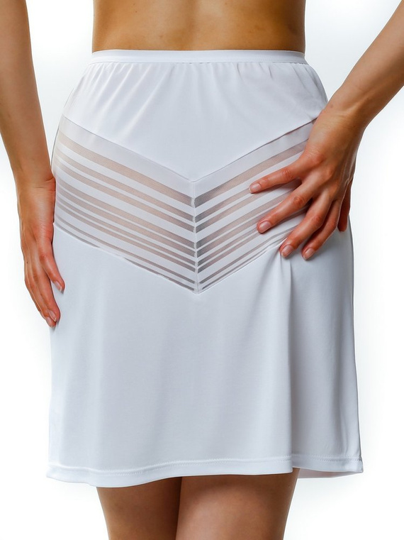 6437 Novica półhalka damska Mewa biały