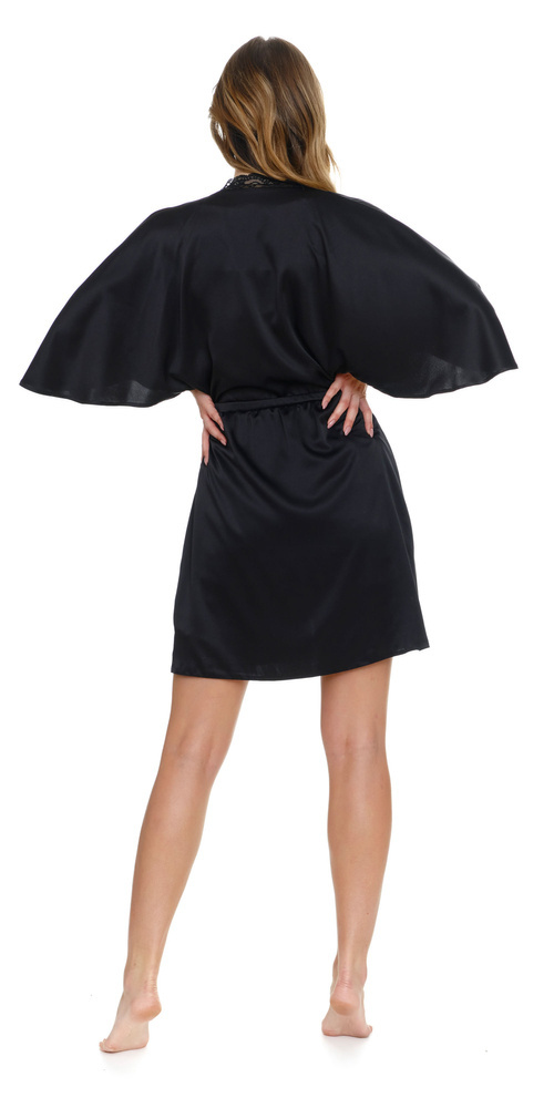 5102 Szlafrok Doctor Nap - black