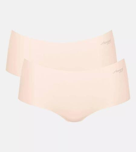 Zero Microfibre 2.0 Short 2P Figi Damskie 2-pak Sloggi - angora