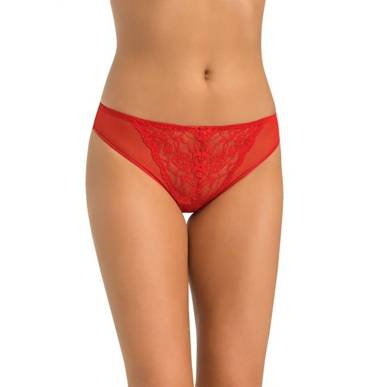 312 Glamour Figi damskie Teyli - czerwony