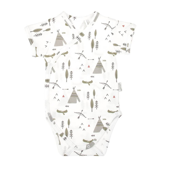 206094 Bruno Body z krótkim rękawem rozpinane Nicol