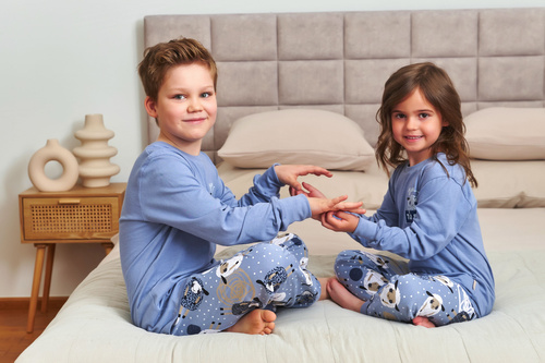 7348 Piżama dziecięca Doctor Nap – 100% bawełna, unisex, owce - sheep