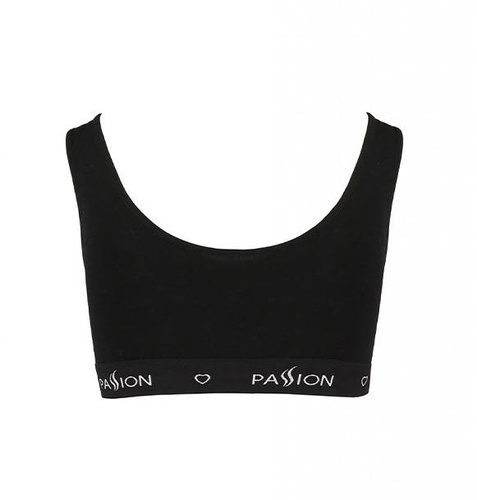 PS004 Top Biustonosz miękki Passion czarny