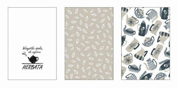 Herbata Kuke Zestaw Ściereczek Kuchennych Faro