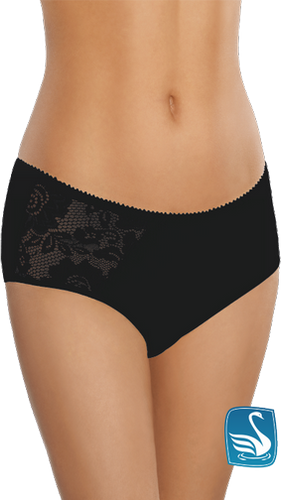 100 Figi Damskie Gabidar - czarny