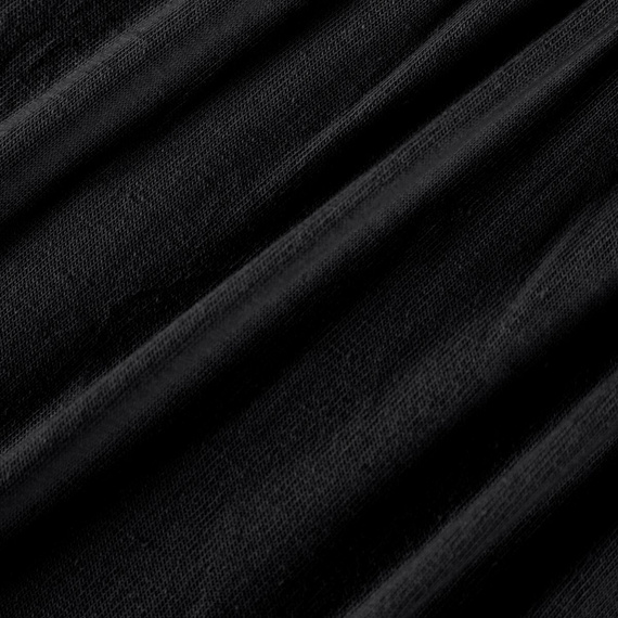 Prześcieradło Jersey 4 Eurofirany z gumką bawełna elastan 190 g/m² czarne