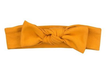 Opaska z kokardką SIMPLY COMFY -  miodowy