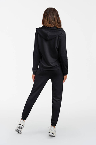 Roma Bluza damska z kapturem Italian Fashion - czarny