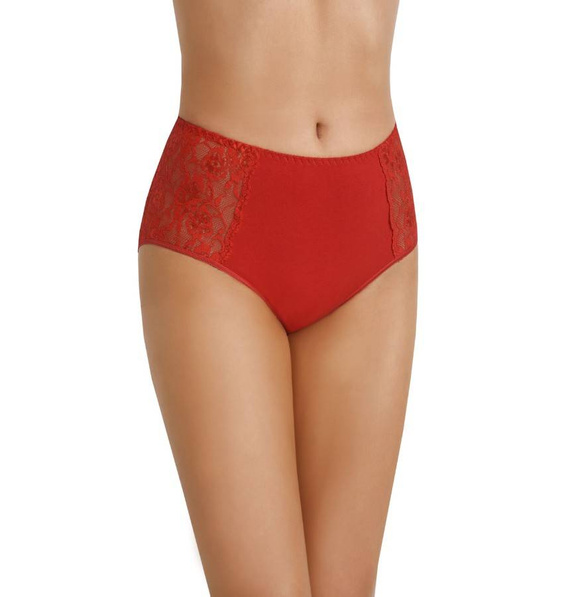 140-3 Loren Wielopak figi z wysokim stanem Teyli - czarny/czerwony/biały