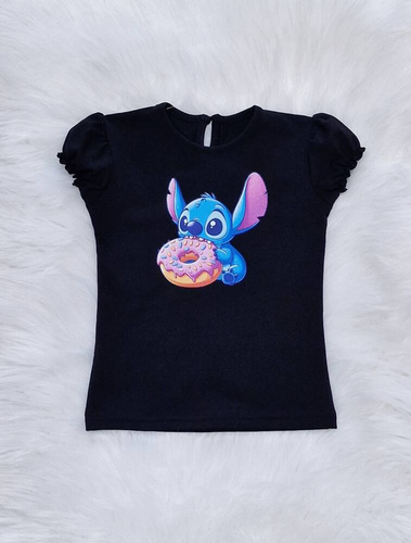 Stworek Koszulka dziecięca krótki rękaw Bambarillo czarny