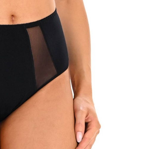 1125 Vicky Figi z wysokim stanem Teyli - czarny