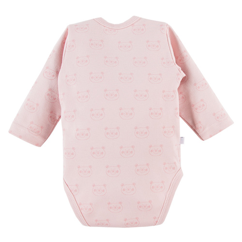 Big Bear Body z długim rękawem Eevi - różowy