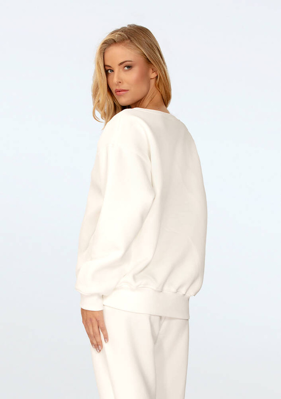 Rehema Bluza dresowa Dkaren - ecru