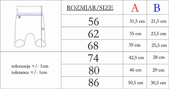 216010 Lala Półśpioch niemowlęcy Nicol  – bawełna prążkowana z elastanem