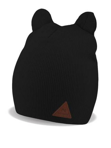 CP004 Boy Czapka prążkowana dla chłopca Noviti - 06 czarny