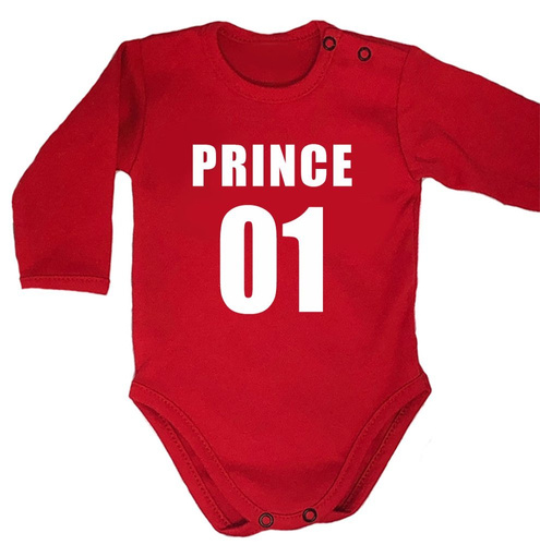 Body długi rękaw "Prince książę 01" Moocha czarny