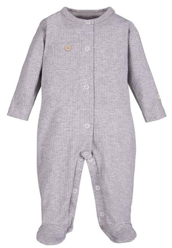 Pajac z kieszonką ze stópkami "Simply Comfy" Ewa Klucze - granat