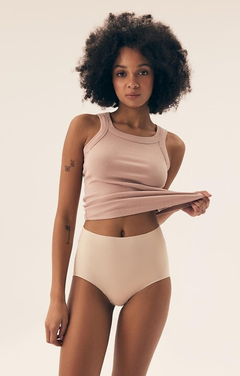 42854-K003 Bump2 Damskie figi Henderson - beżowy-ecru 