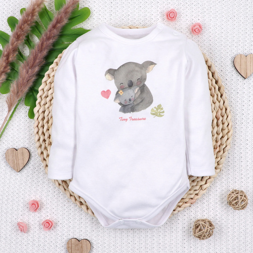 ABN-5635 Body niemowlęce Słodka Koala Nini 100% bawełna organiczna Polska